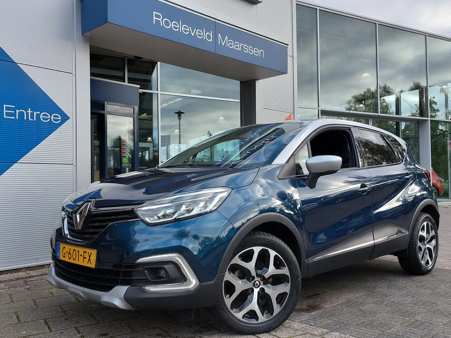 Renault Captur 1.3 TCe 131pk Intens | Origineel NL | Navi | Clima Blauw - 1