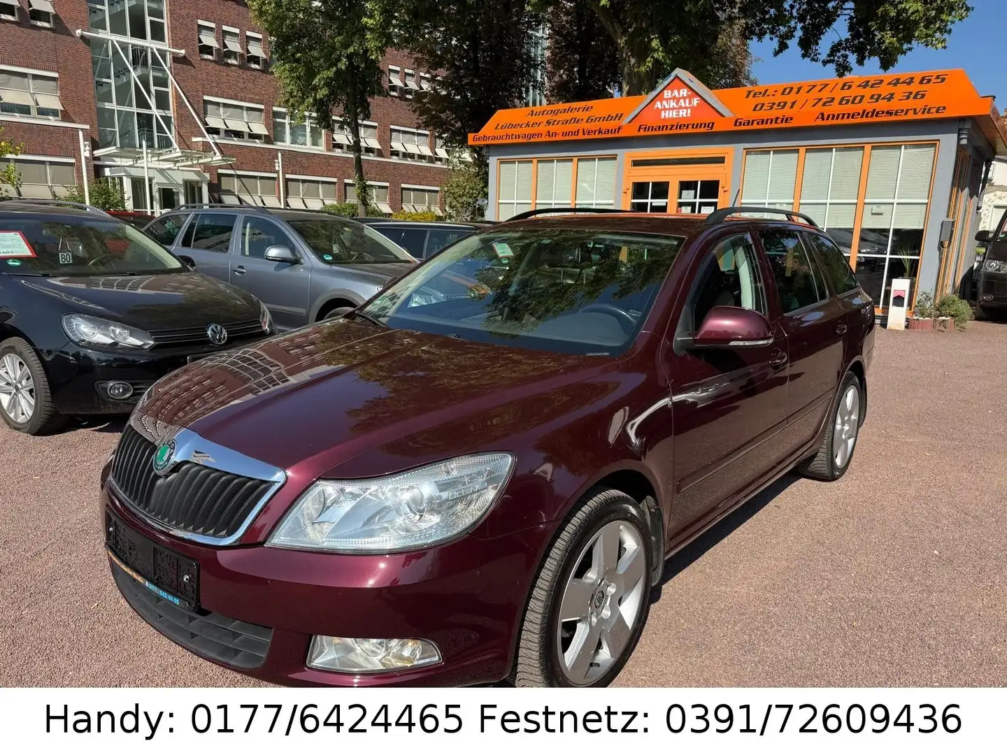 Skoda Octavia 1.6 TDI DSG Combi KLIMA/NAVI/PDC/ALU´S Rot - 1