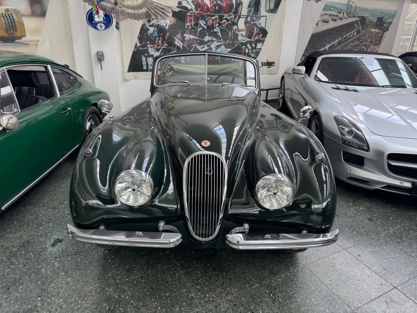 Jaguar XK 120 DHC - Vollrestauriert Verde - 2