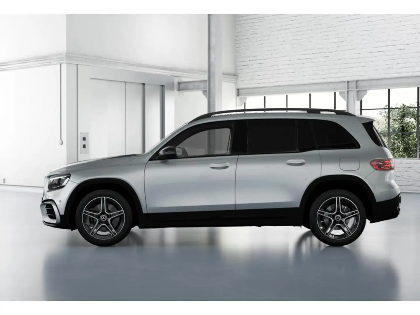 Mercedes-Benz GLB 220 4M AMG+DISTRONIC+AHK+LED+KEYLESS+NIGHT++ Silber - 2