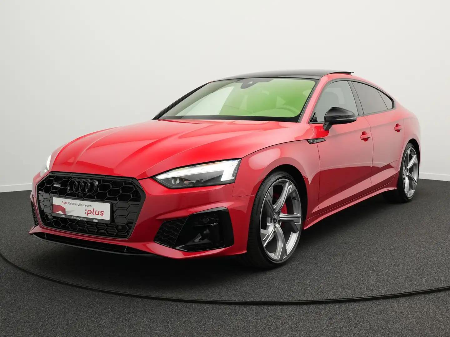 Audi A5 2x S line 45 TFSI *Black*AHK*8-fach Rot - 2