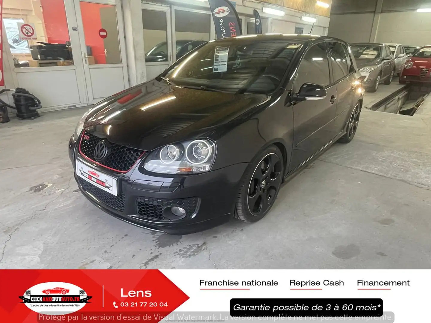 Volkswagen Golf GTI 2.0 TFSI 230 CH EDITION 30 / CARPLAY /SEMI CUIR CHAUFFANT /REGULATEUR DE VITESSE Noir - 1
