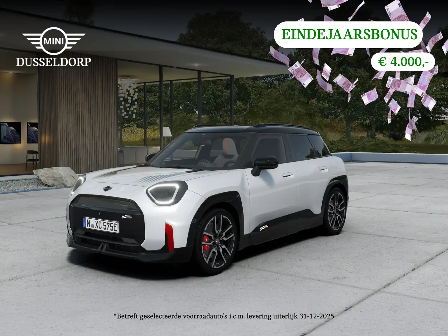 MINI Aceman John Cooper Works Pakket L PRIVATE LEASE EUR 669,- Wit - 1