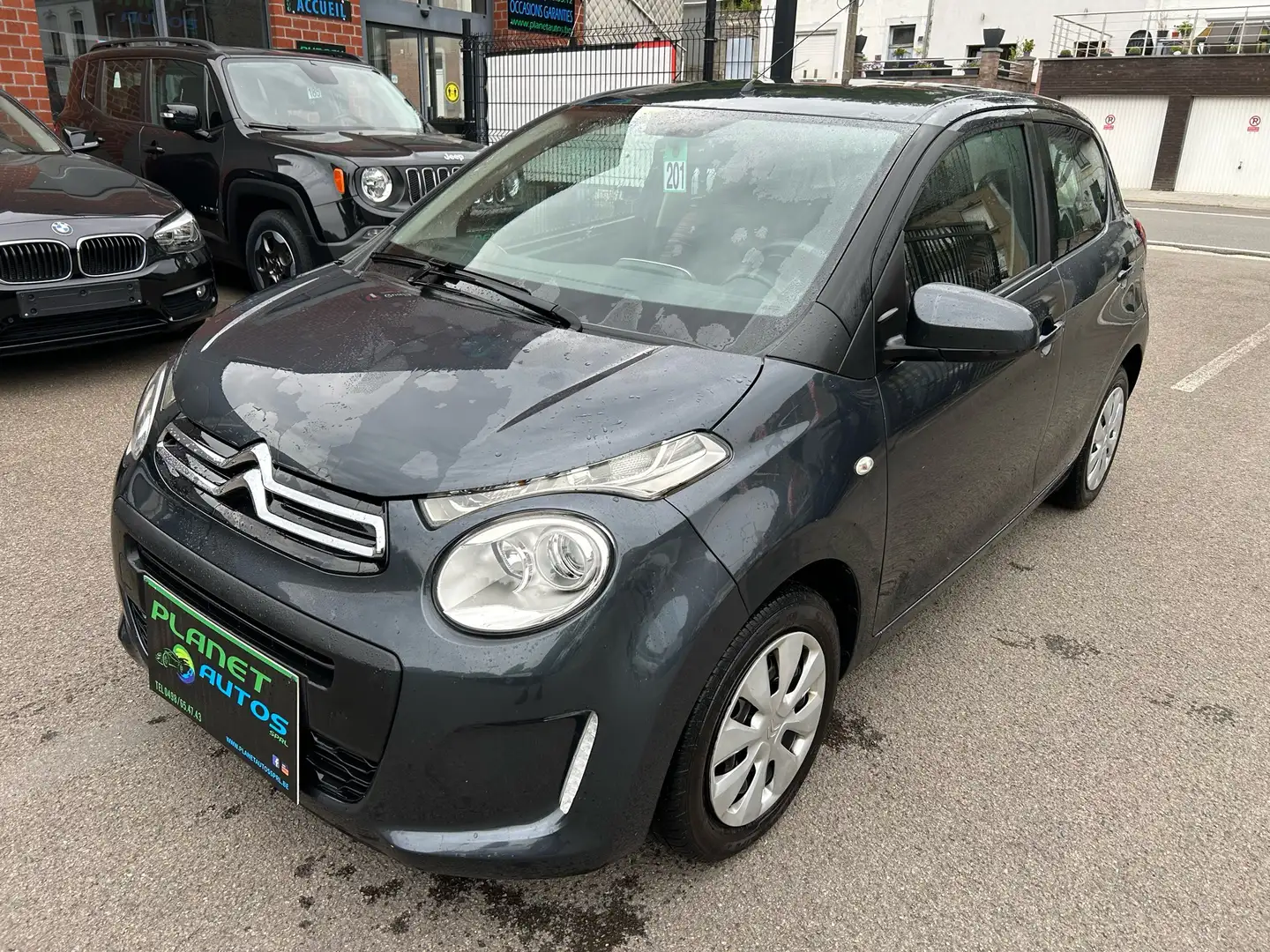Citroen C1 1.0 VTi Feel 5 PORTES AIRCO GARANTIE 12 MOIS Gris - 1