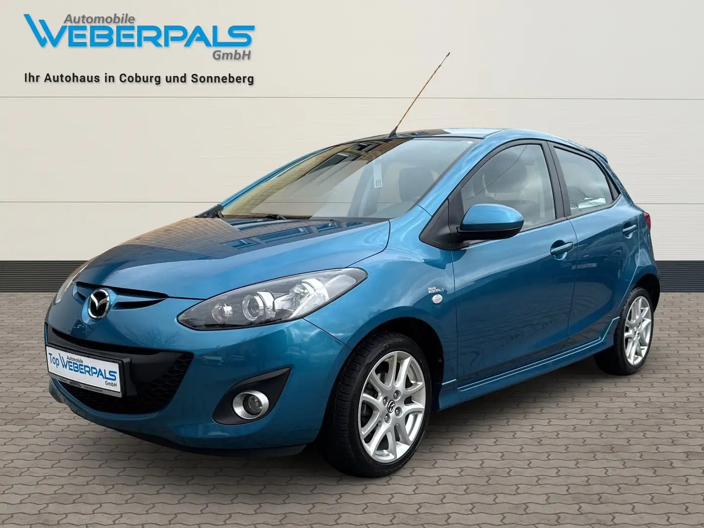 Mazda 2 1.5 Sport-Line 5-trg.)(75kW)-1.HAND-KLIMAAUTOMATIK Azul - 1