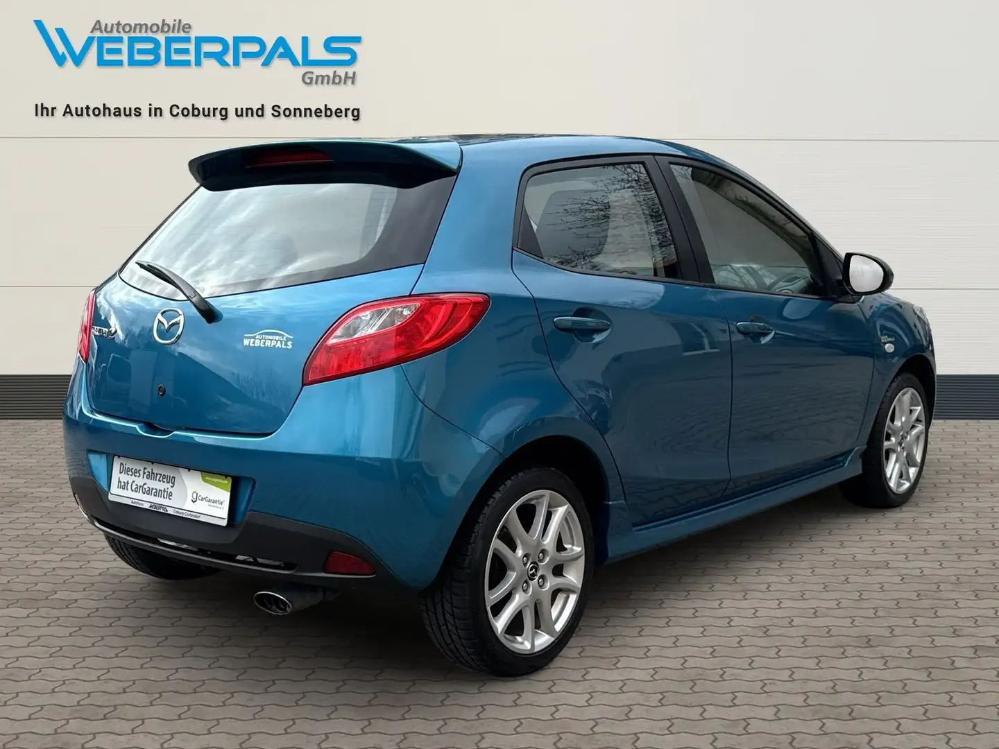 Mazda 2 1.5 Sport-Line 5-trg.)(75kW)-1.HAND-KLIMAAUTOMATIK Azul - 2