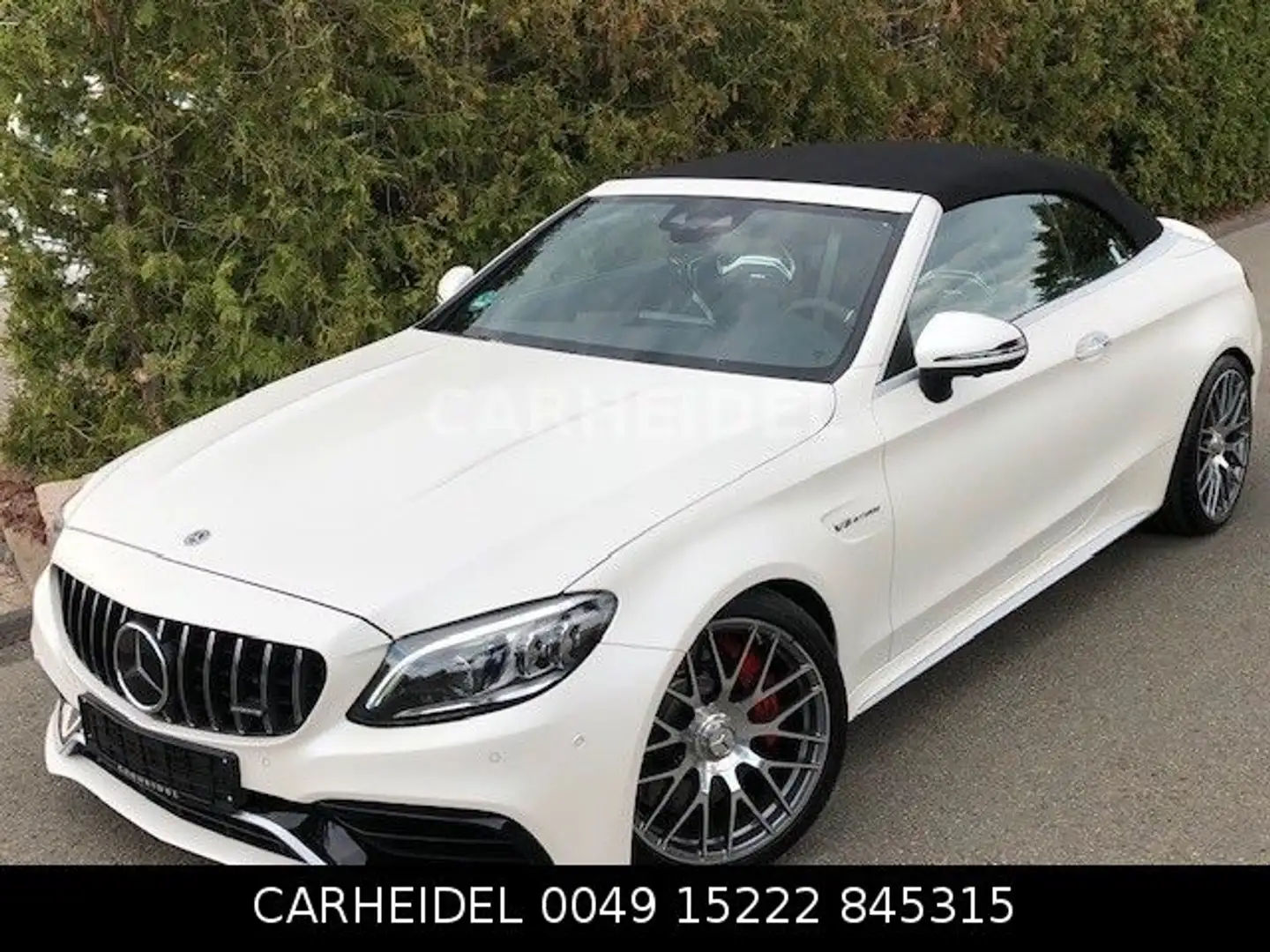 Mercedes-Benz C 63 AMG Cabrio C 63 S AMG Drivers+Perfomance Abgas White - 2
