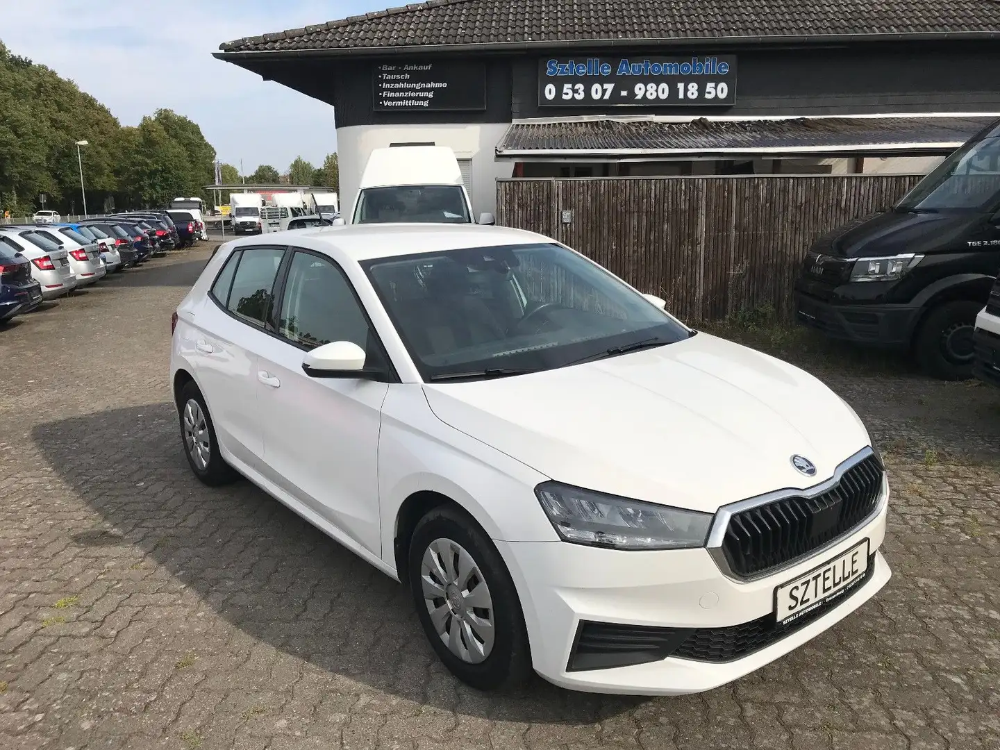 Skoda Fabia 1.0 Active *LPG-UMBAU* Weiß - 1
