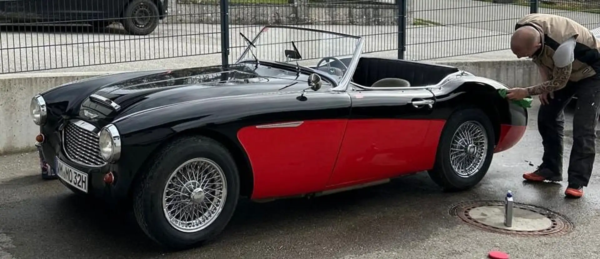 Austin-Healey 100 100/6 Schwarz - 1