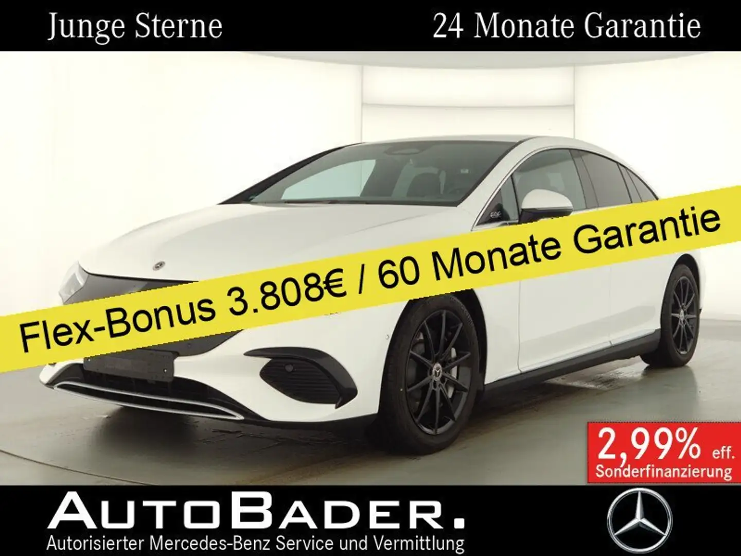 Mercedes-Benz EQE 300 EQE 300 Advanced Electric Art MBUX Park-Spgl-Pkt Weiß - 1