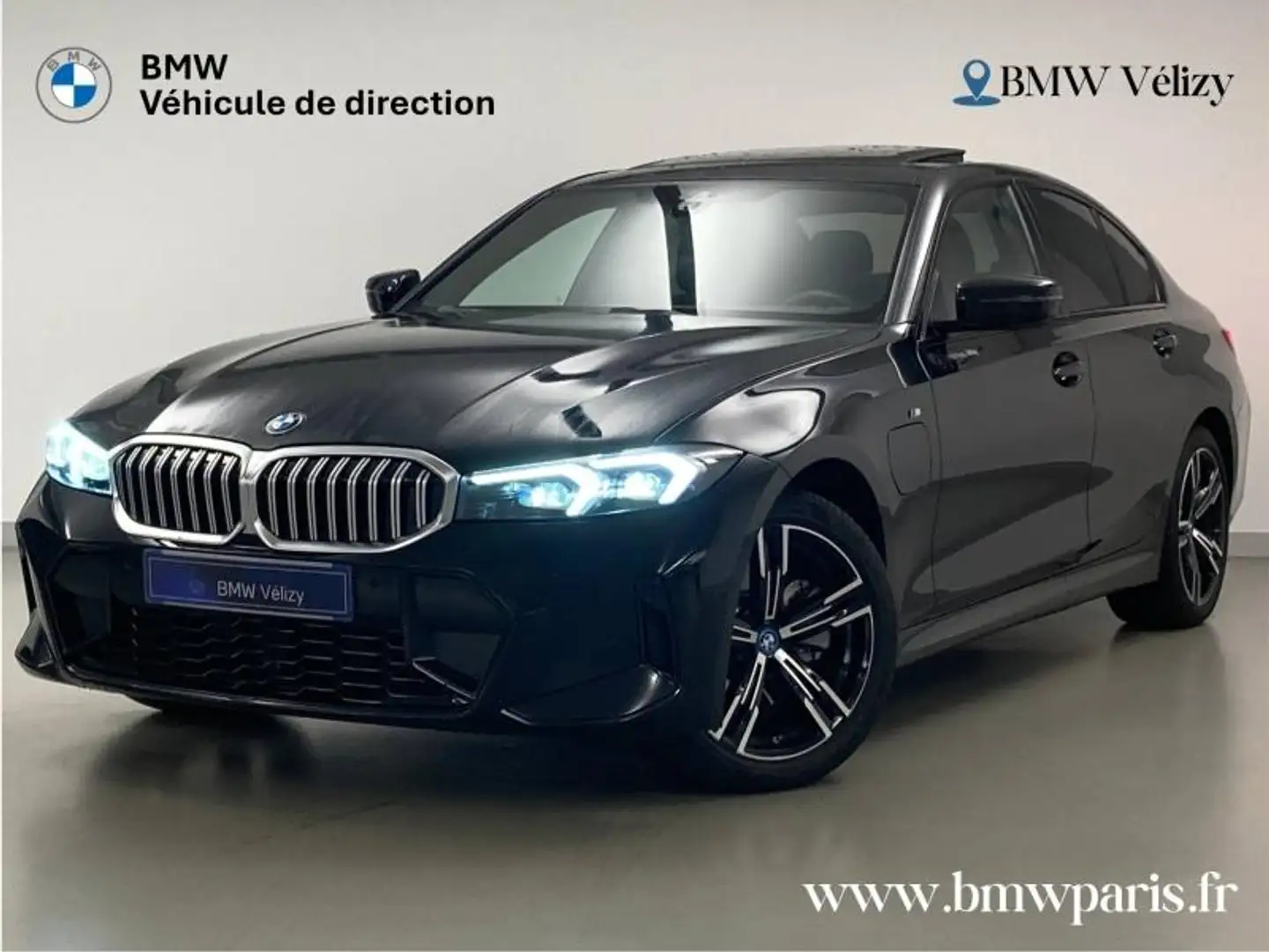 BMW 330 330eA xDrive 292ch M Sport Noir - 1