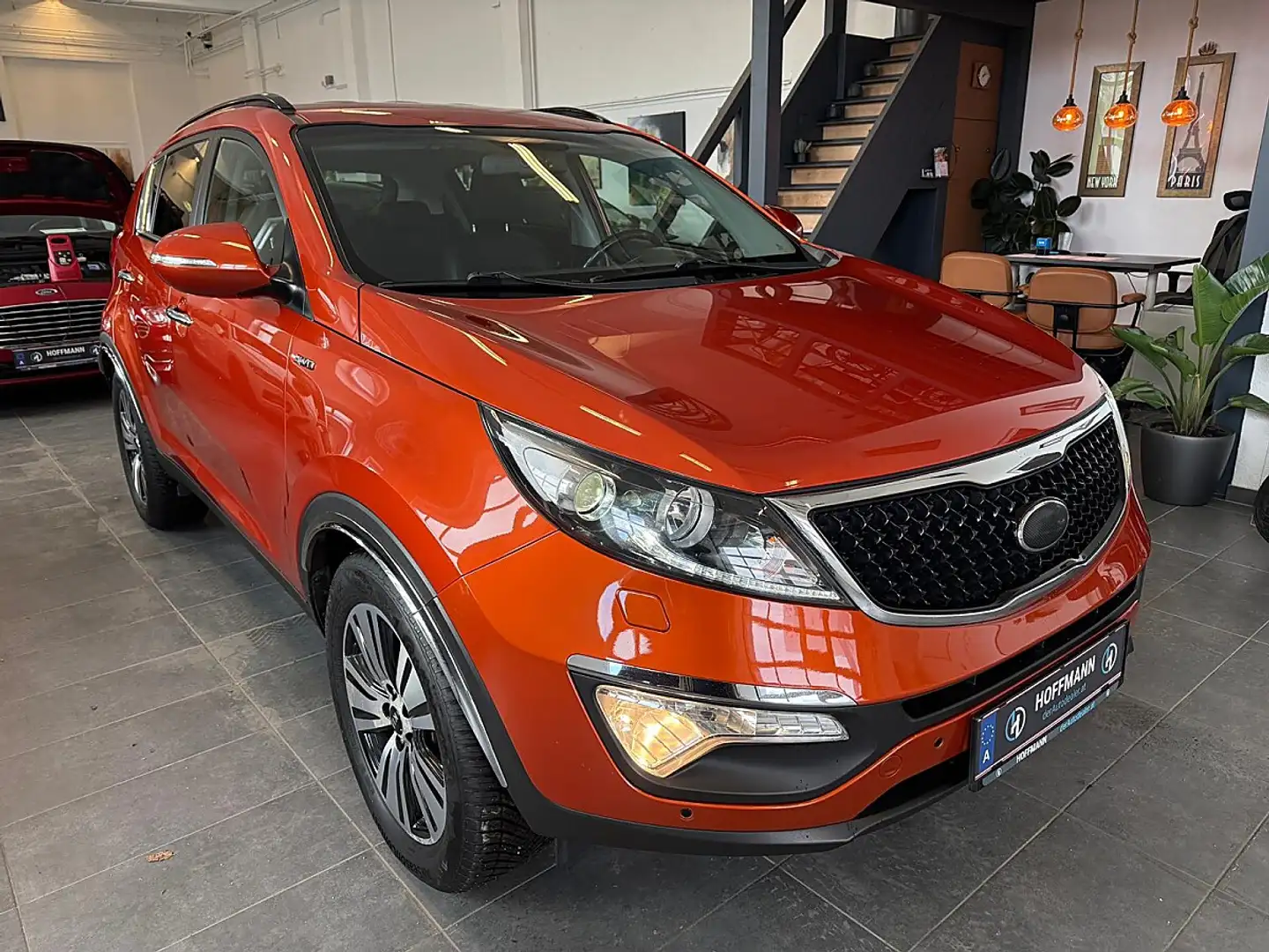 Kia Sportage Platin 2,0 CRDi AWD Aut. Leder,Navi,SH vo u hi,LH Orange - 1
