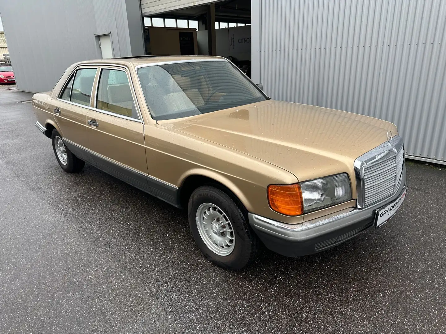 Mercedes-Benz 500 SE W126 Auto. Original Voll-Fahrbereit 1.H. Auriu - 1