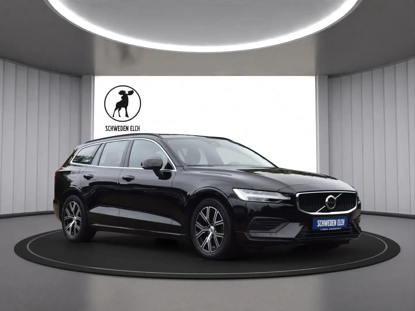 Volvo V60 B4+GARANTIE+AHK+CAM+ASSISTENTE Schwarz - 2