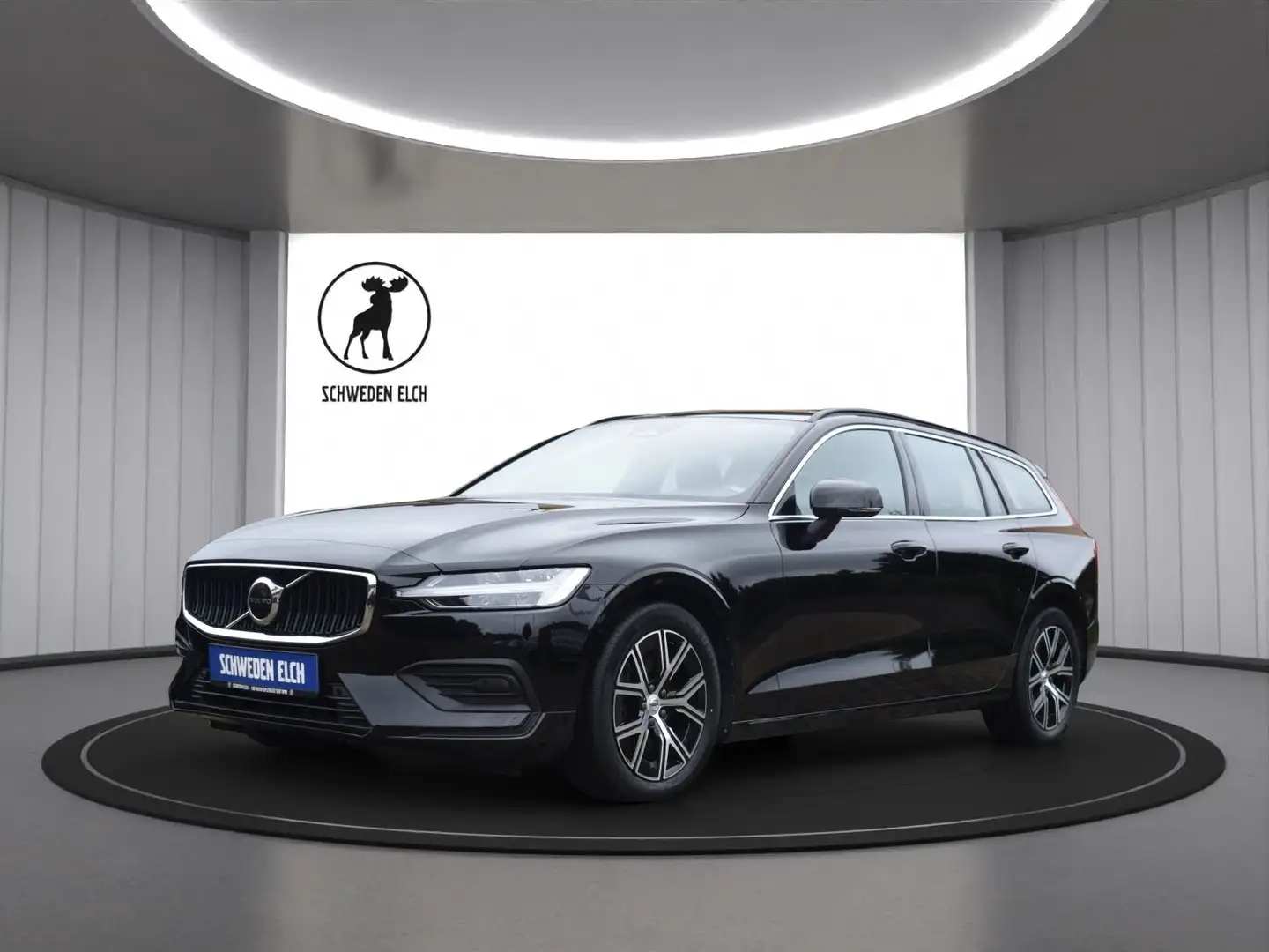 Volvo V60 B4+GARANTIE+AHK+CAM+ASSISTENTE Schwarz - 1