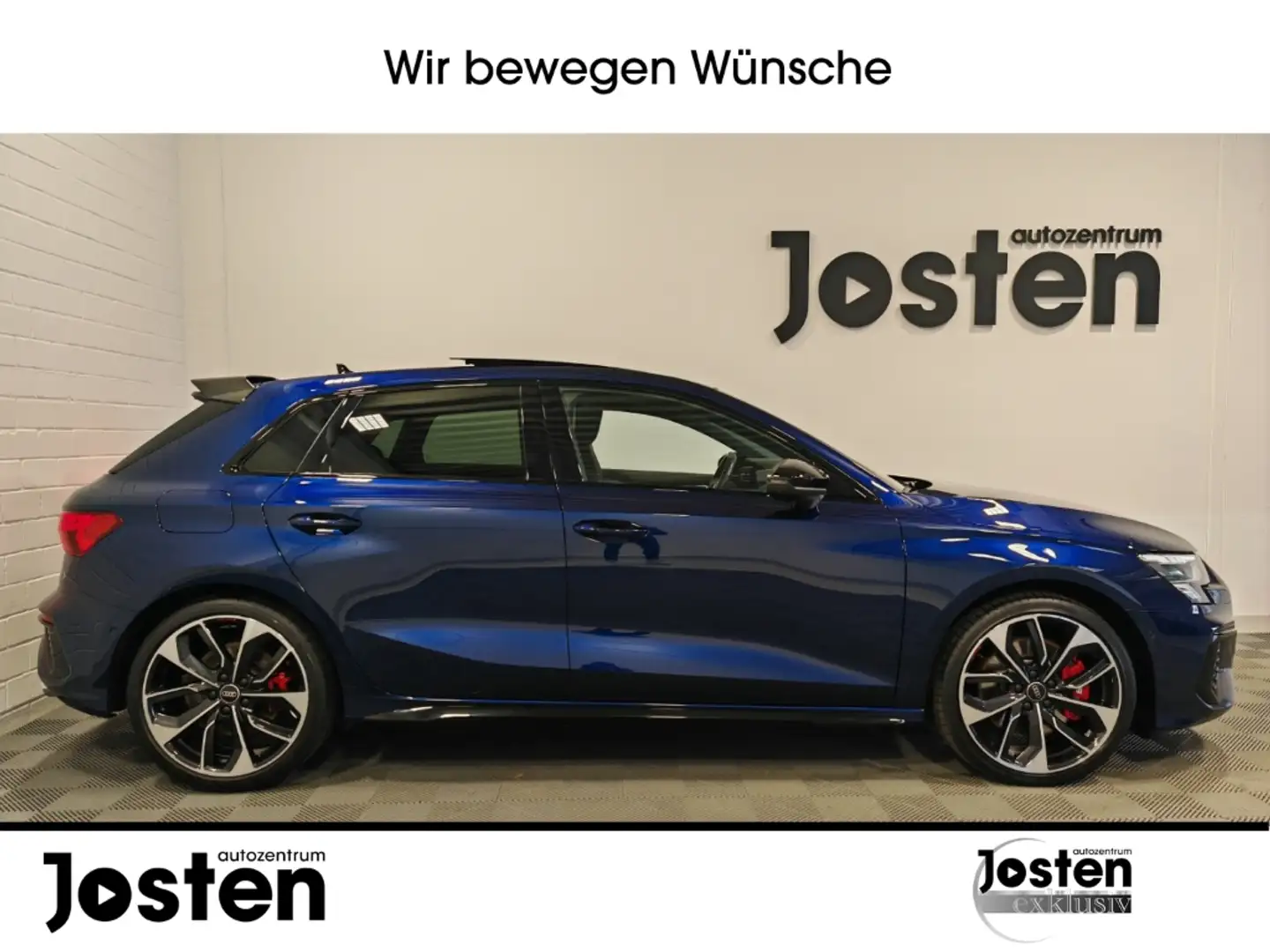 Audi S3 Sportback 2.0 TFSI quattro B+O LEDER PANO MMI ACC Blau - 2