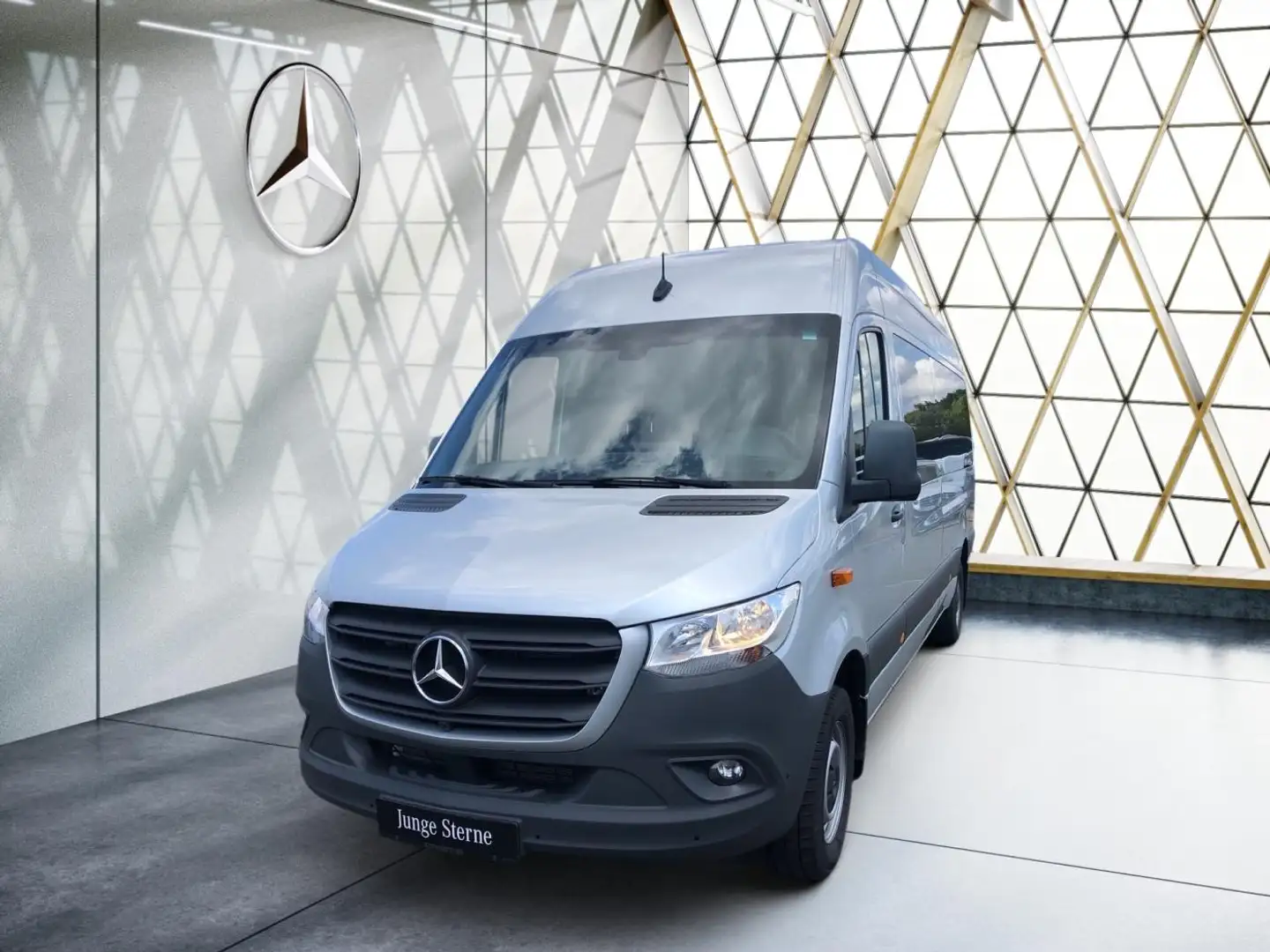 Mercedes-Benz Sprinter 317 CDI Tourer L3H2 AHK*StandHz*SitzHz* Silber - 1
