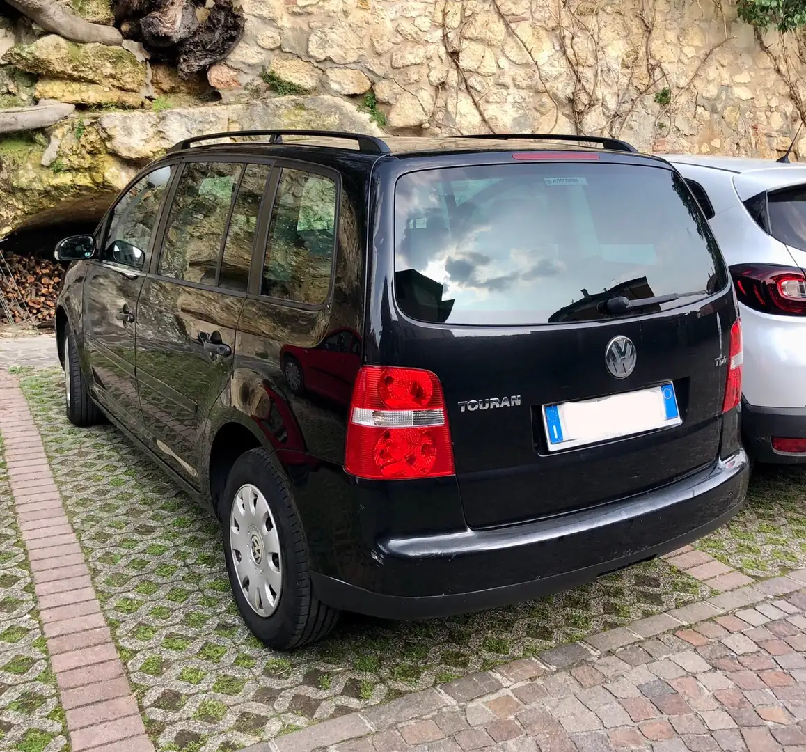 Volkswagen Touran 1.9 TDI Trendline gancio traino Nero - 1