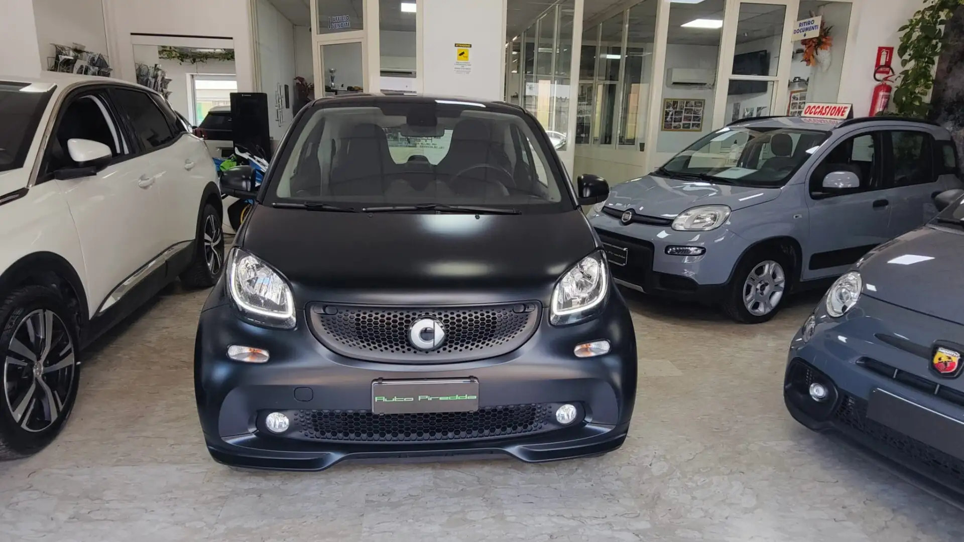 smart forTwo 90 0.9 Turbo twinamic Passion Schwarz - 2