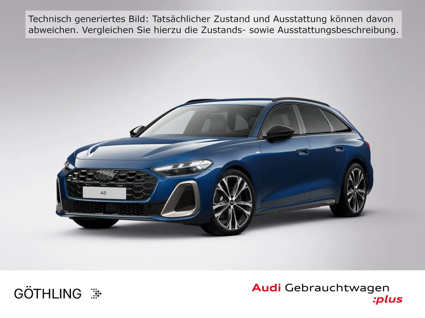 Audi A5 40 TFSI S line edition one S tro*Matrix Blau - 1