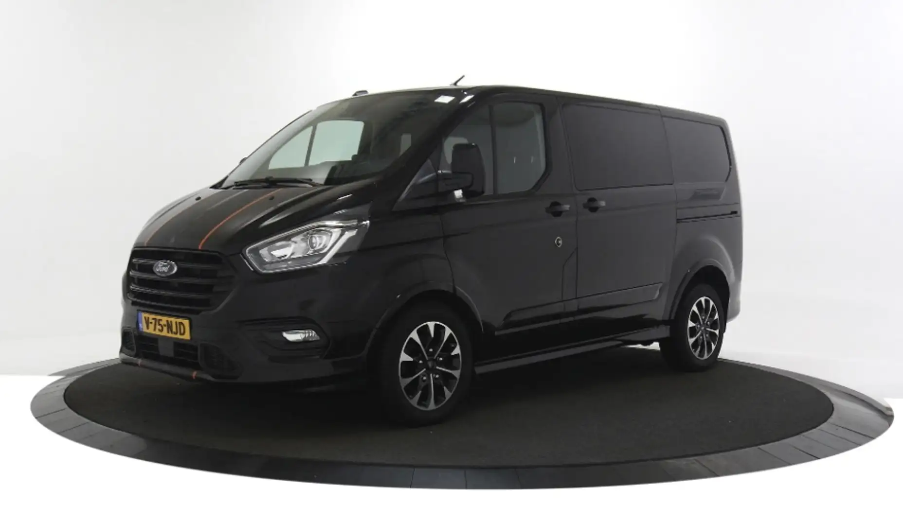 Ford Transit Custom 2.0 TDCI L1 H1 Sport DC Automaat (wordt verwacht) Zwart - 1