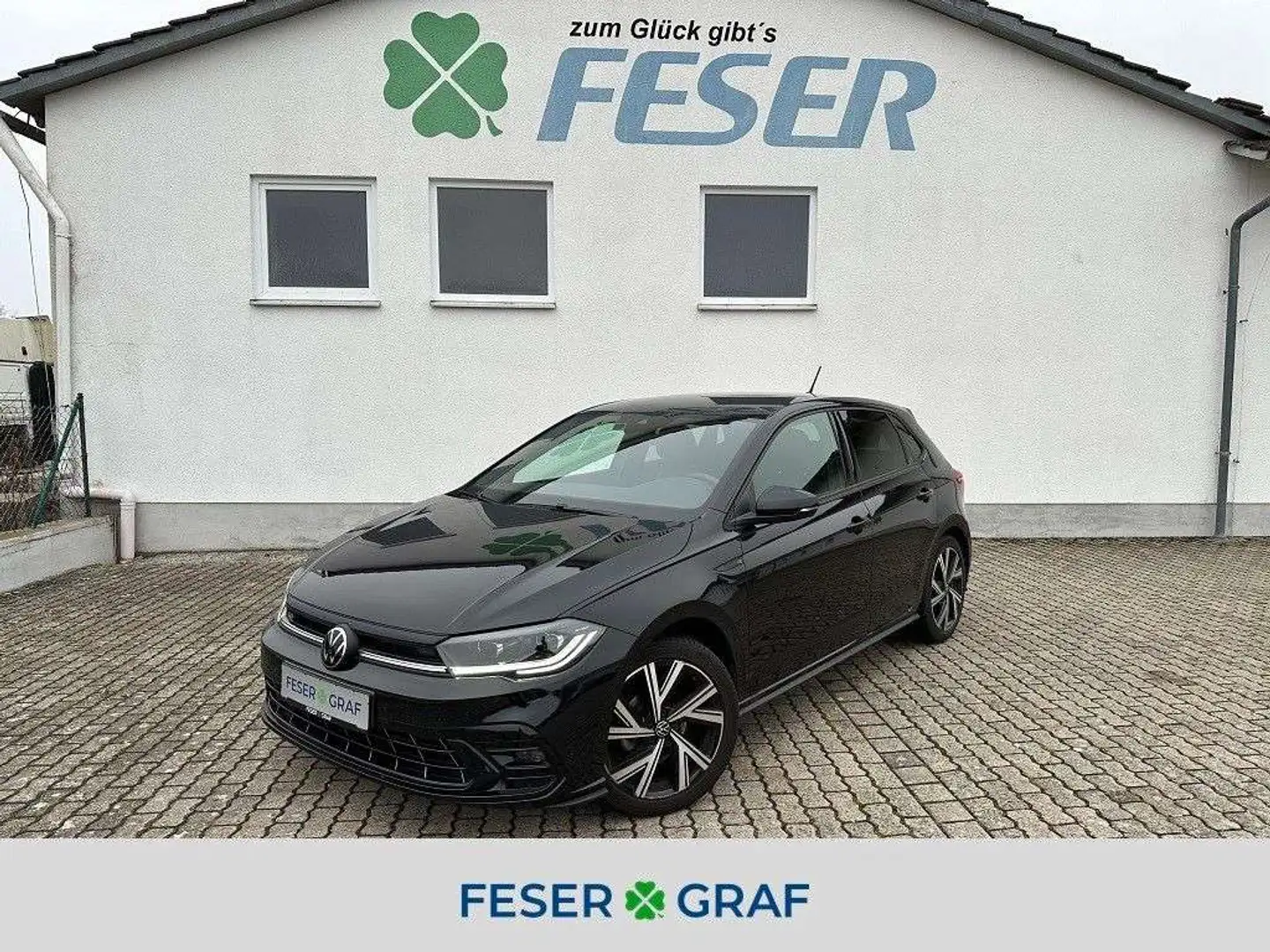 Volkswagen Polo R-Line 1.0 TSI DSG 17" ACC KAMERA MATRIX Schwarz - 1