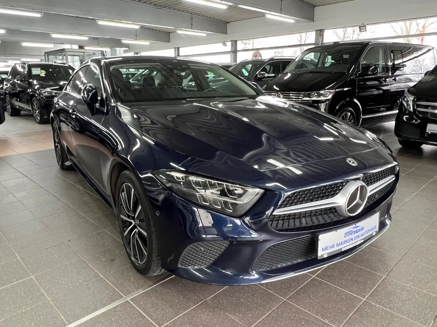 Mercedes-Benz CLS 400 d 4M Avantgarde Widescreen+Park360°+AHK. Albastru - 2