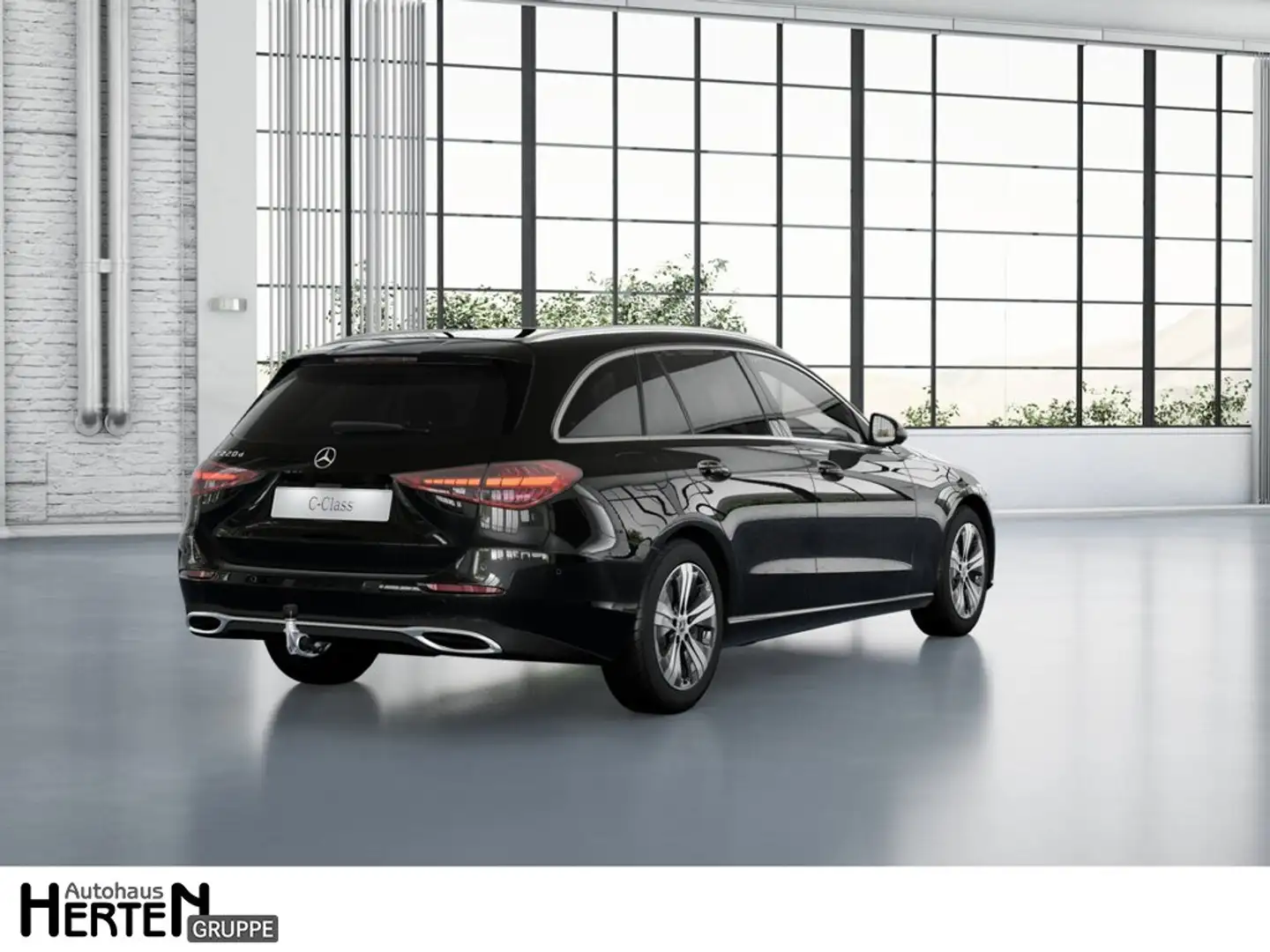 Mercedes-Benz C 220 d T Edition Avantgarde+AHK PANORAMA+360° Schwarz - 2