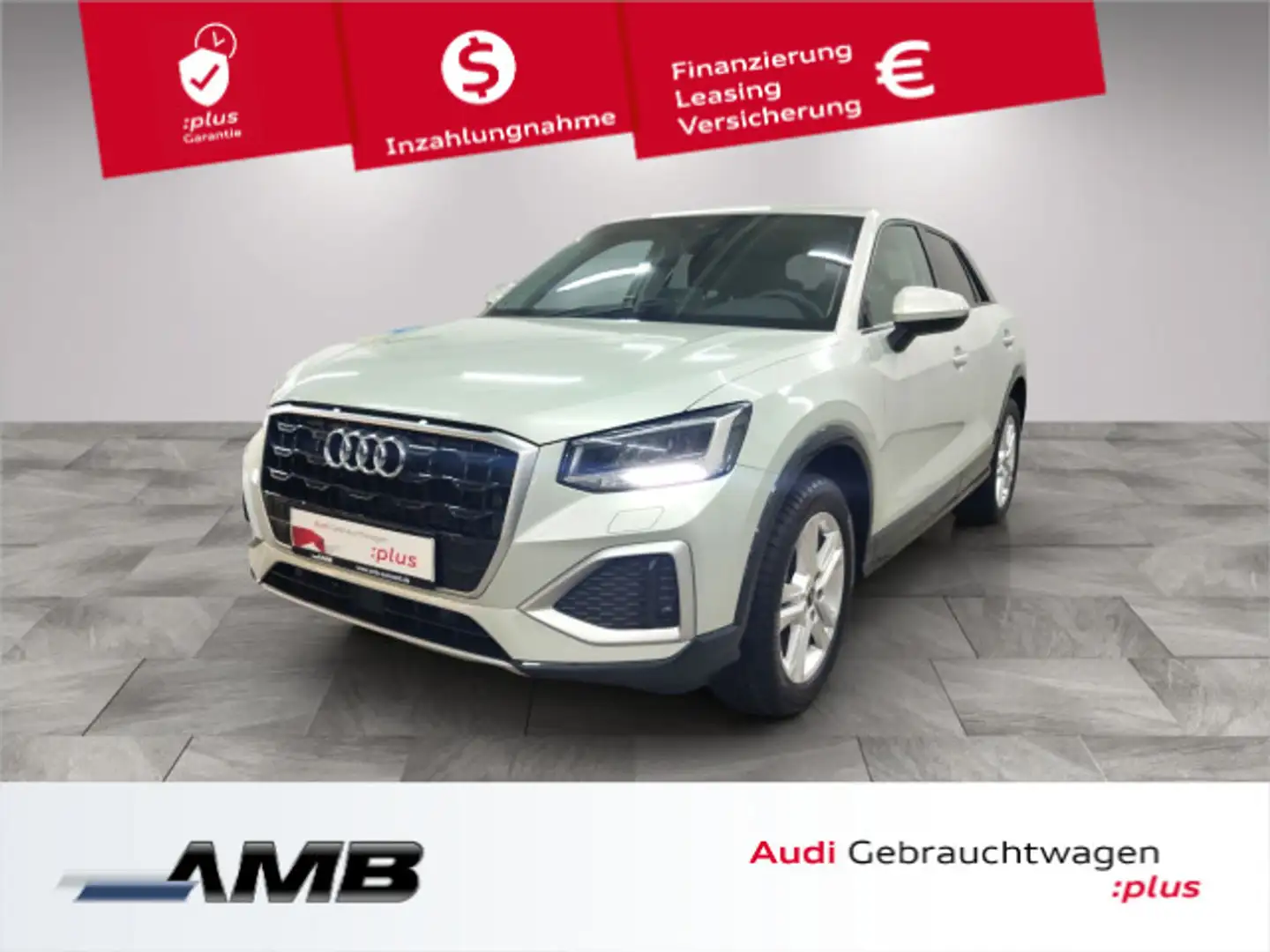 Audi Q2 Advanced 30 TFSI AHK/LED/Sitzhz/06.29Garantie Silber - 1