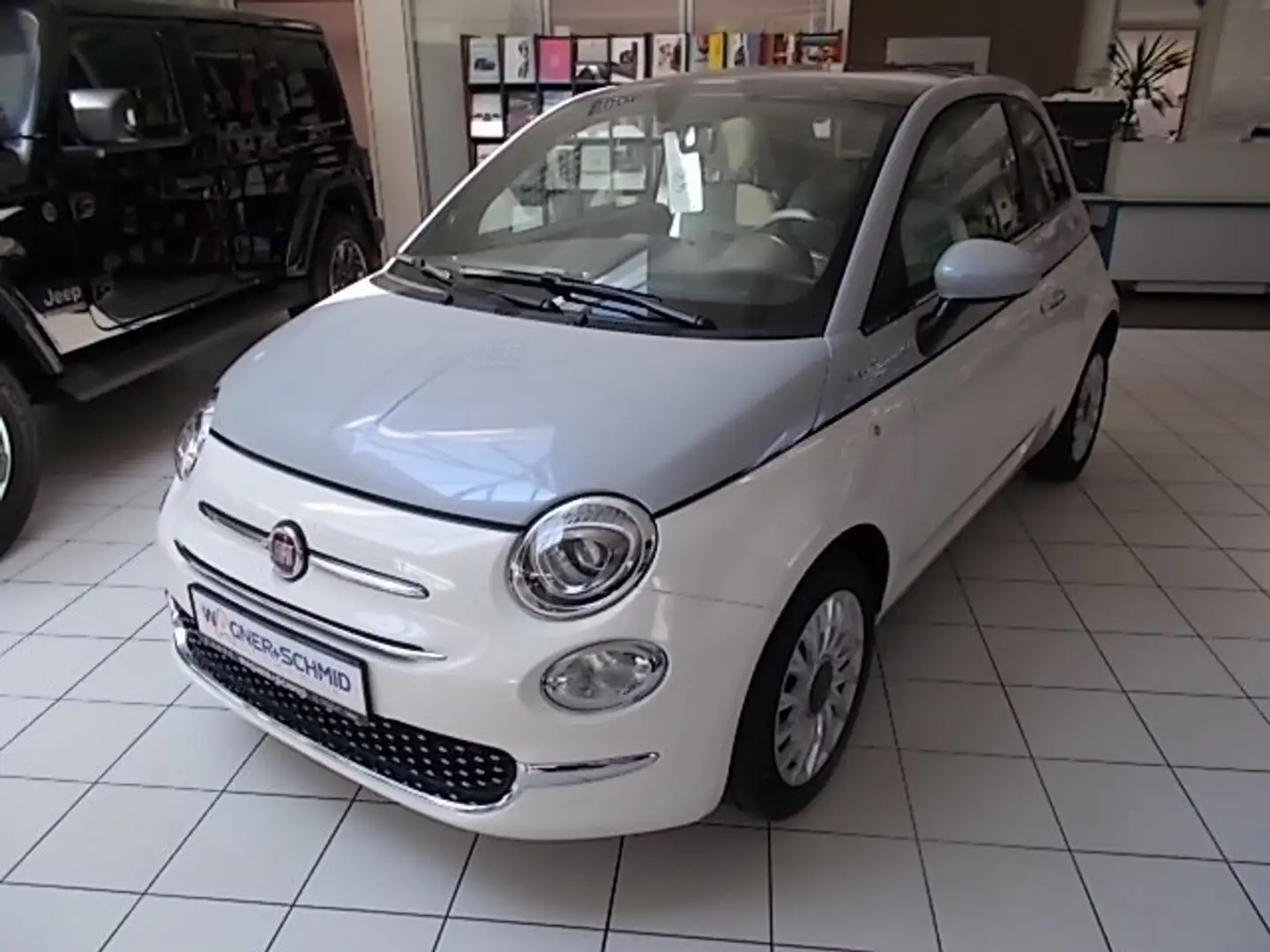 Fiat 500 Dolcevita 1.0 Hybrid + Bicolor Weiß - 1