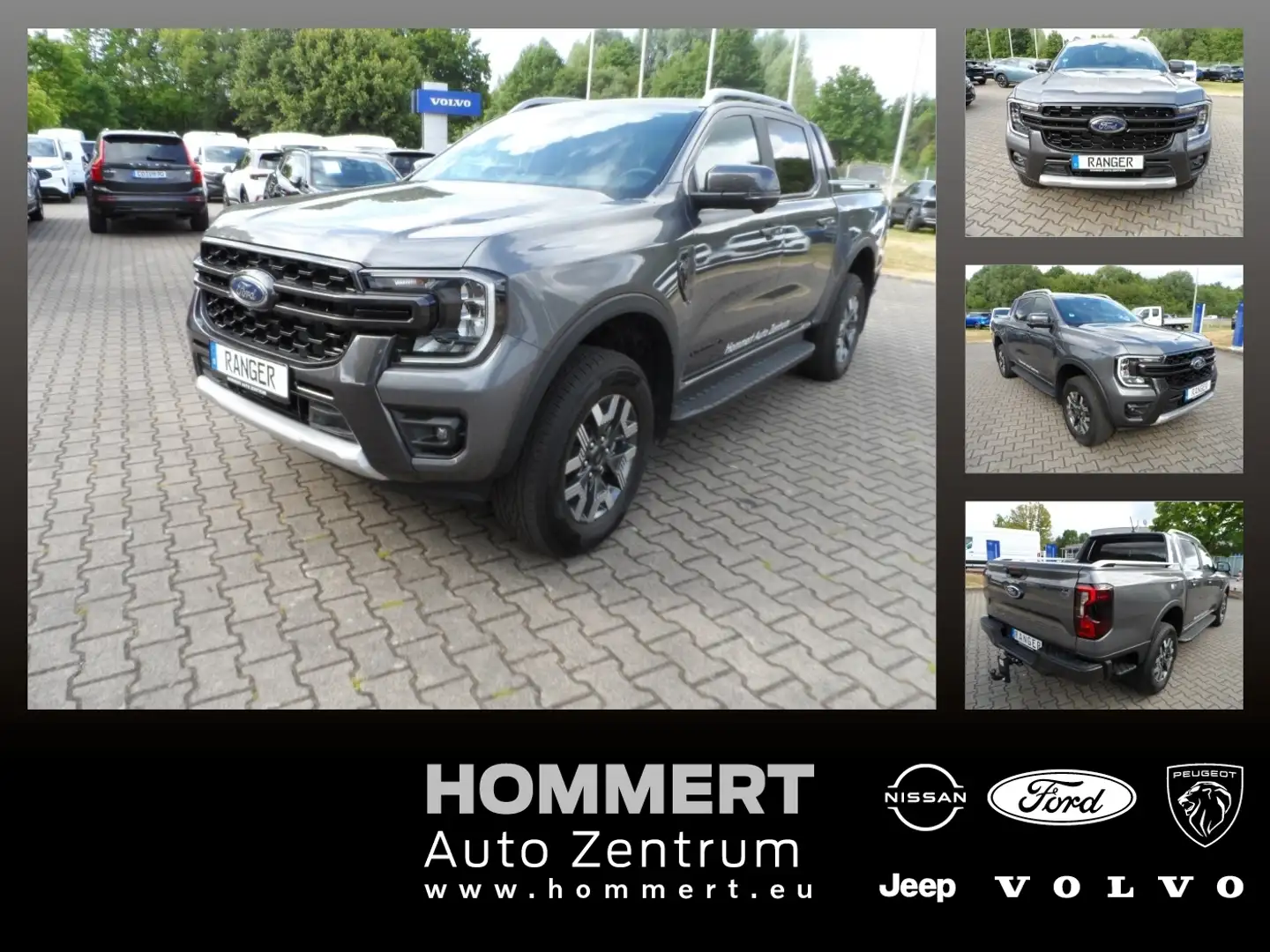 Ford Ranger Doppelkabine PHEV NAVI*AHK*SITZH. Grey - 1