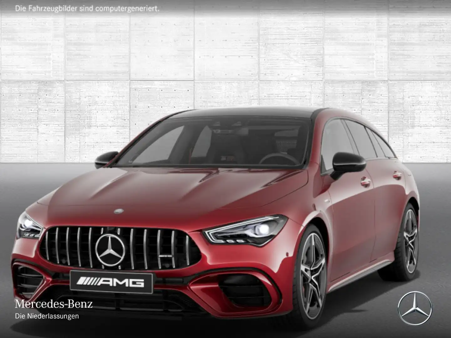 Mercedes-Benz CLA 45 AMG CLA 45 S 4M DRIVERS+PANO+LED+FAHRASS+BURMESTER+8G Červená - 2