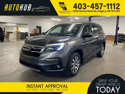 Gray 2021 Honda Pilot SUV / Crossover All-Wheel Drive Automatic