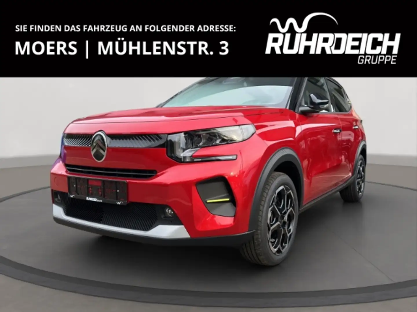 Citroen C3 Hybrid 110 MAX HUD Navi Soundsystem LED Apple CarP Rood - 1