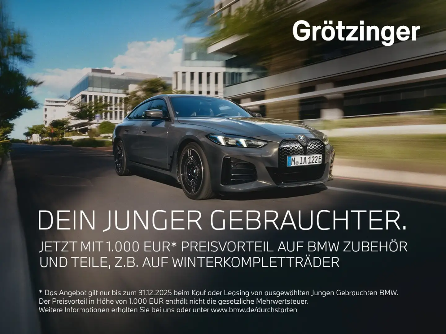 BMW 220 i Active Tourer M Sportpaket LED+AHK+H&K+HUD Grau - 2