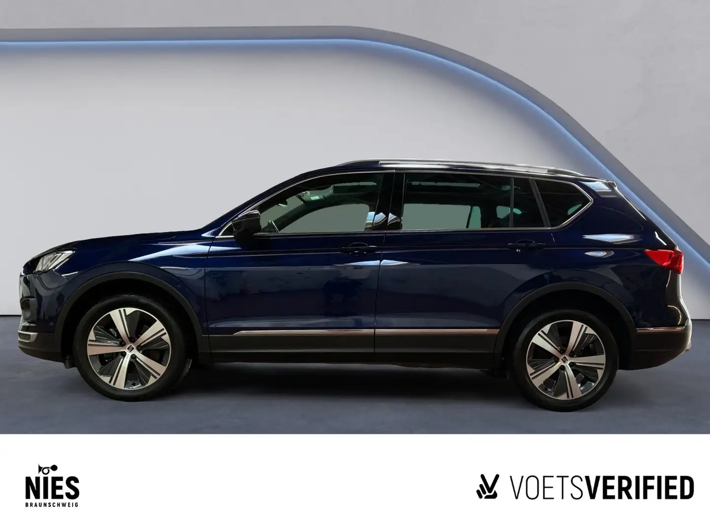 SEAT Tarraco Xcellence 2.0 TDI DSG LED+PANO+KLIMA Blauw - 2
