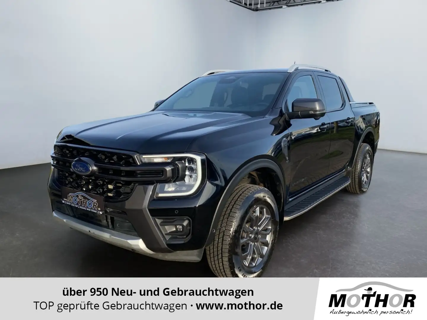 Ford Ranger Wildtrak 2.0 Ecoblue 4WD ACC PDC B&O Negro - 1