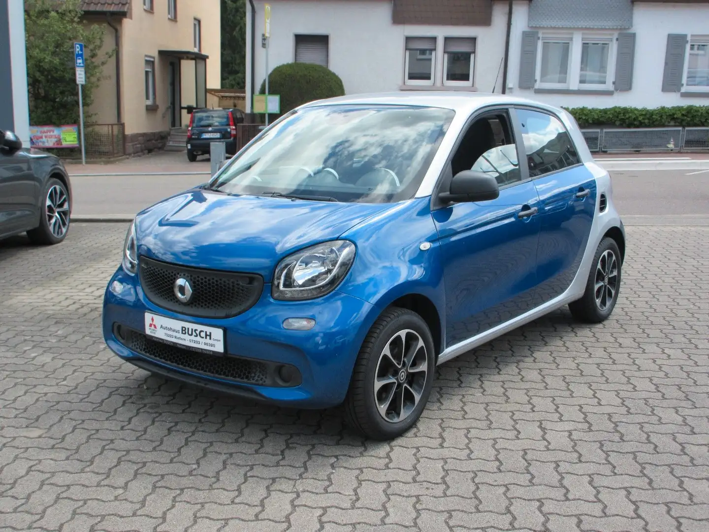 smart forFour Klimaautomatik Sitzheizung TÜV neu Bleu - 1