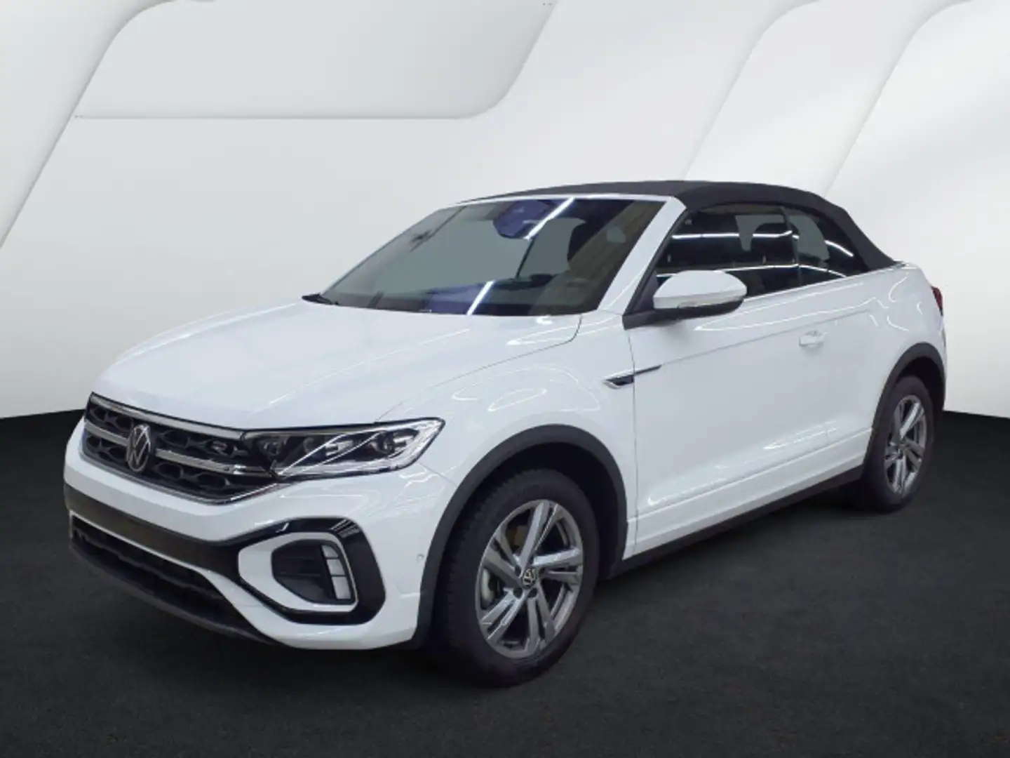 Volkswagen T-Roc Cabrio 1.5 TSI DSG R-LINE IQ.DRIVE AHK NAV Weiß - 2