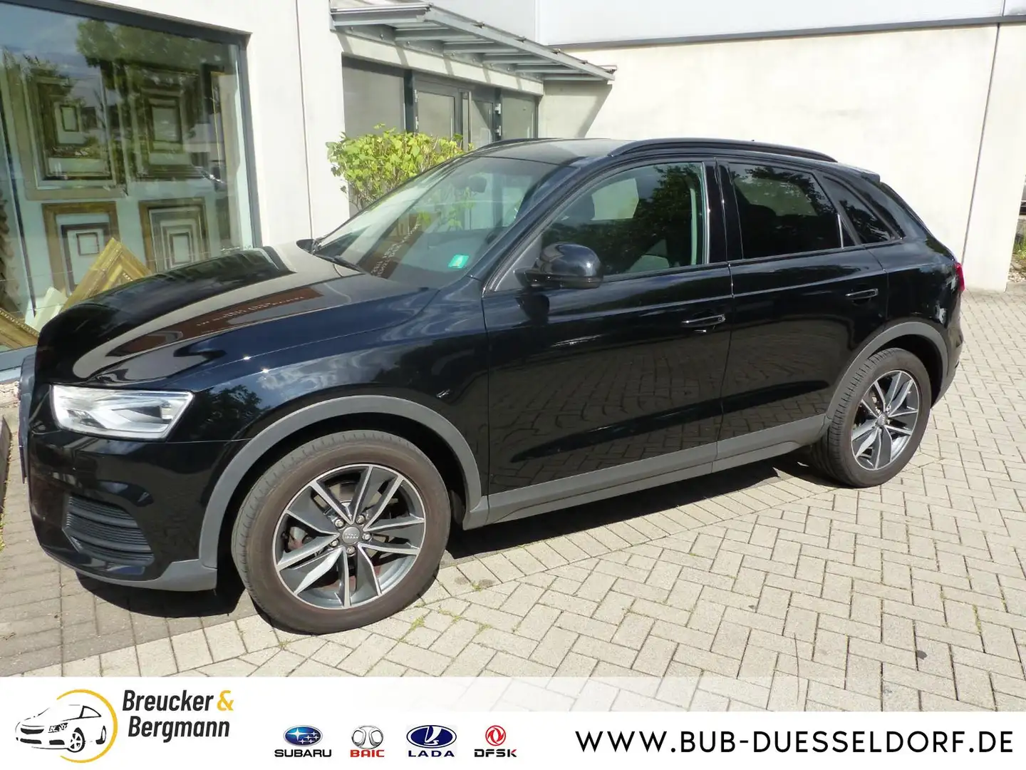 Audi Q3 2.0 TDI Xenon LED Navi Sitzh. Top Gepflegt Zwart - 2