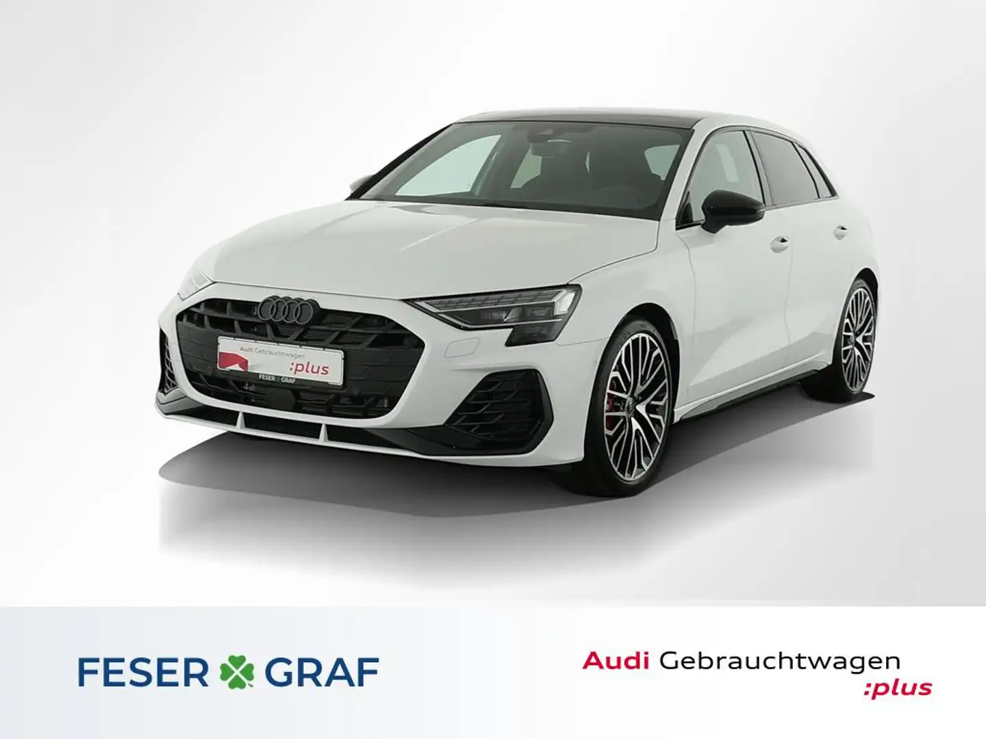 Audi S3 Sportback TFSI Interieur S Leder,Matrix,Pano,Navi, Weiß - 1