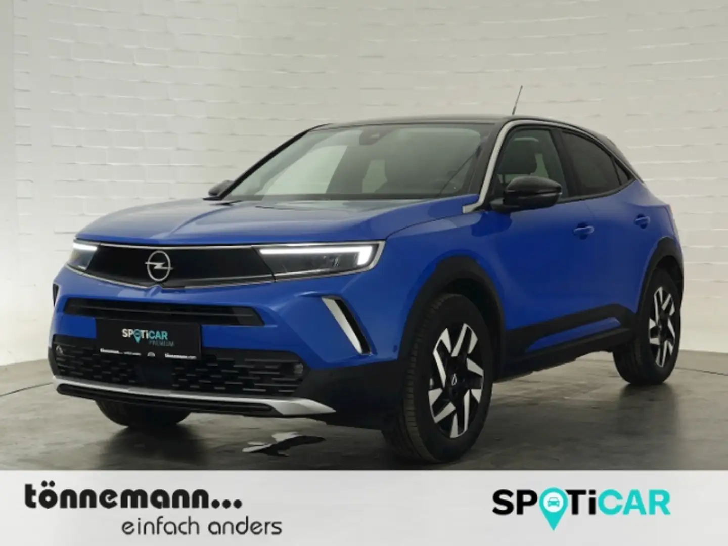 Opel Mokka-E B ELECTRIC ELEGANCE 50kWH AT+LED+NAVI+RÜCKFAHRKAME Bleu - 1