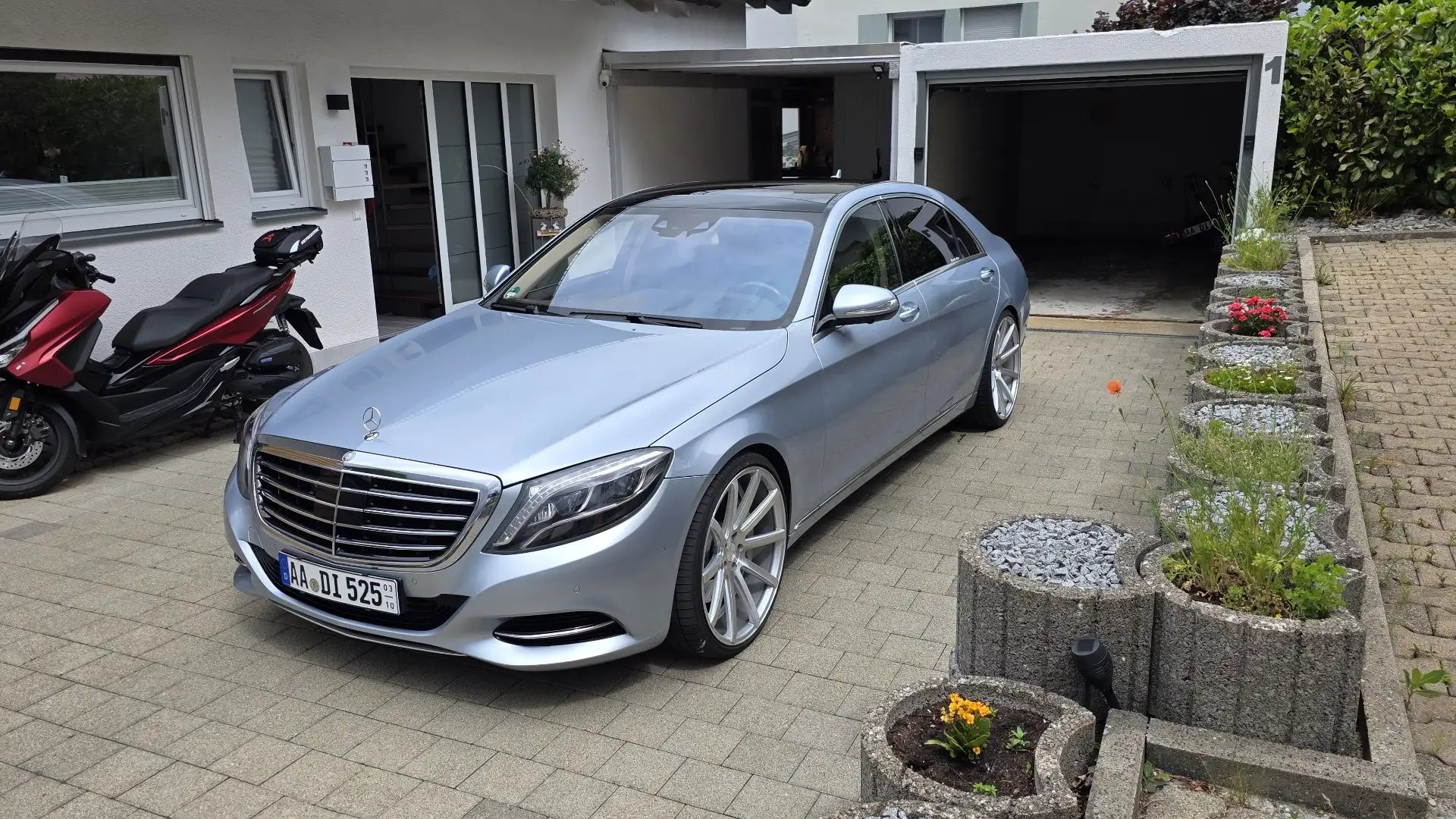Mercedes-Benz S 500 S 500 4Matic L (222.185) Argent - 1
