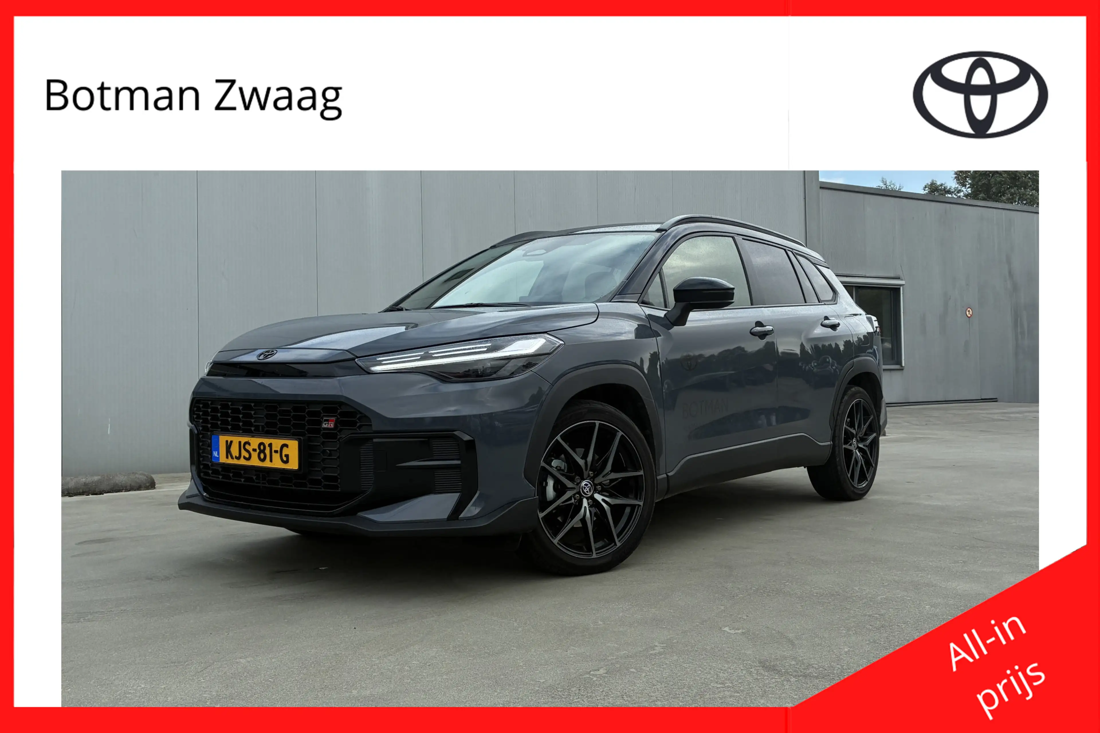 Toyota Corolla Cross Hybrid 180 GR Sport Automaat | Elektrische achterk