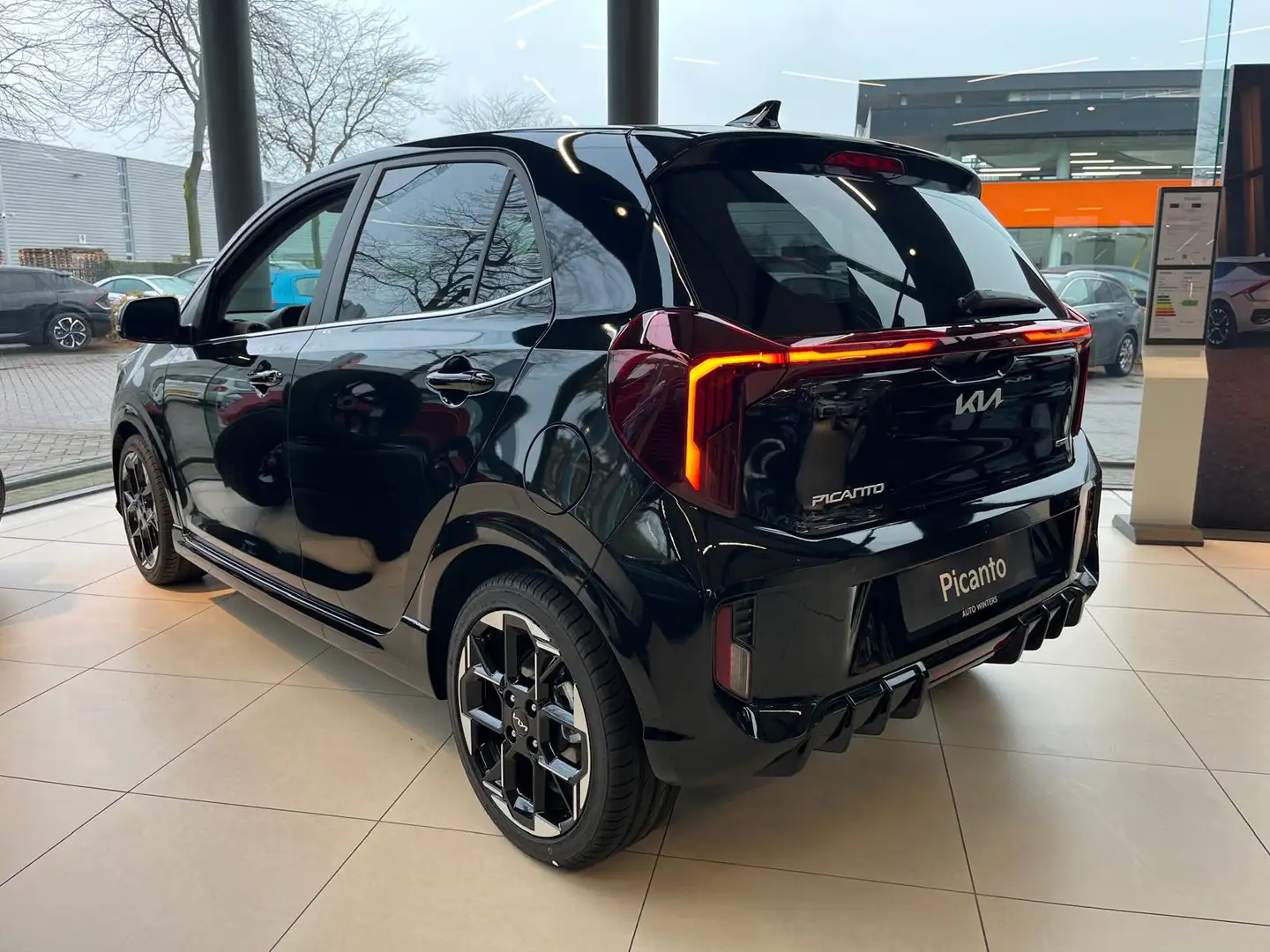 Kia Picanto 1.0 DPI GT-Line -- SNEL LEVERBAAR -- Navi+BT+Cam L Noir - 2