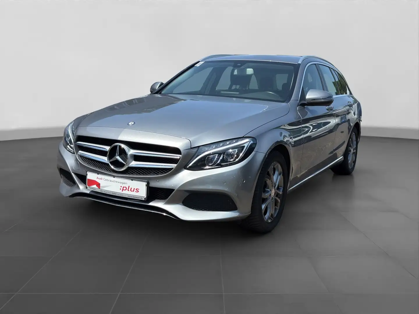 Mercedes-Benz C 250 T d AVANTGARDE LED NAVI SHZG Argent - 2
