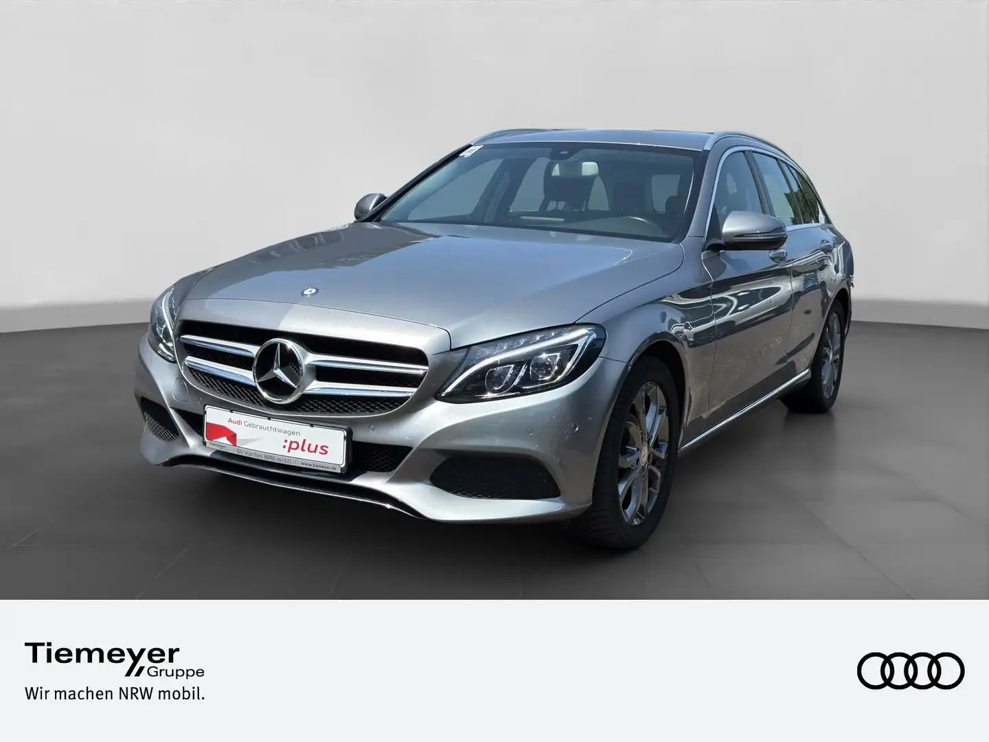 Mercedes-Benz C 250 T d AVANTGARDE LED NAVI SHZG Argent - 1