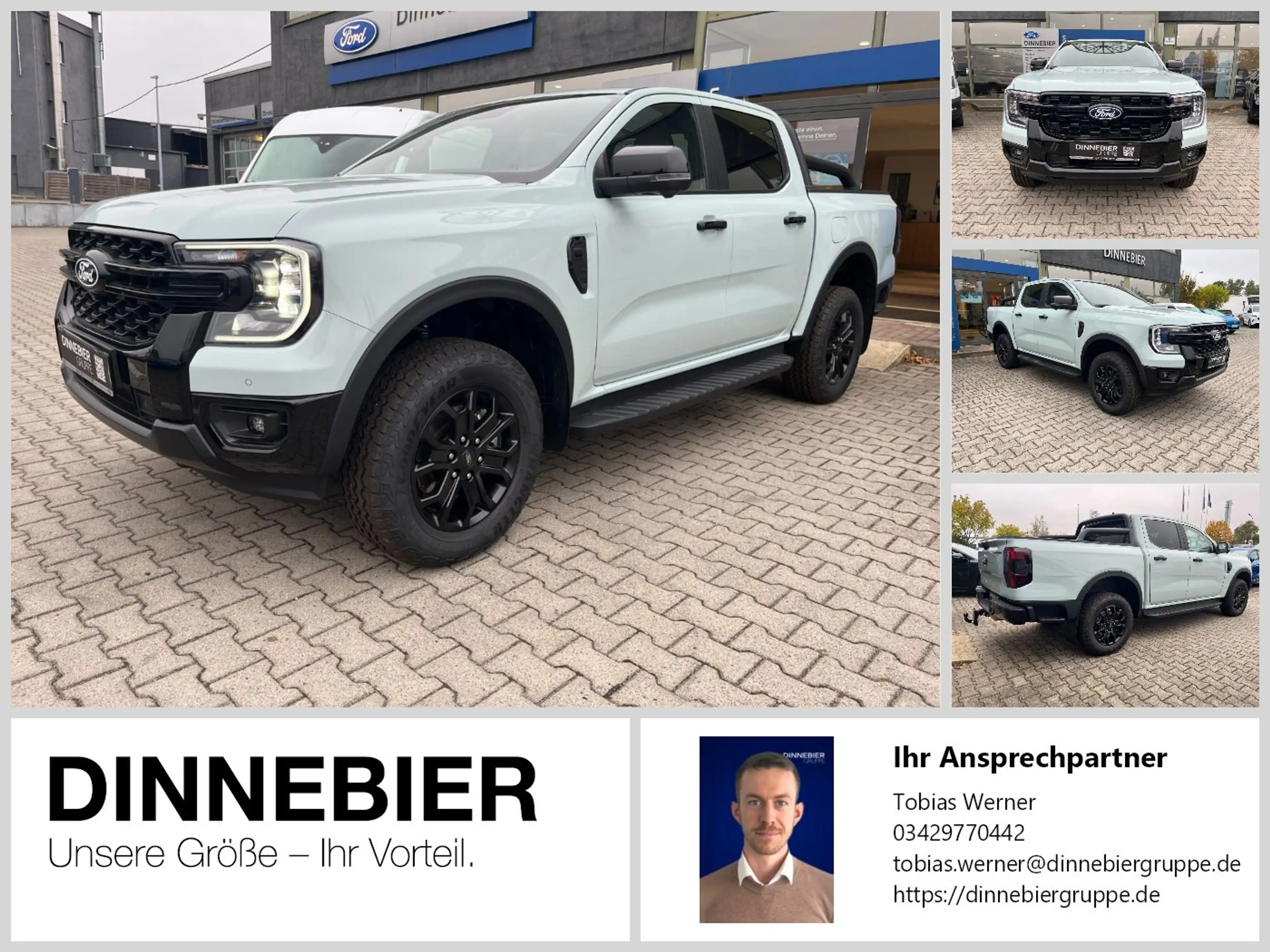 Ford Ranger DoKa 3.0l EcoBlue Chill Grey 177 kW