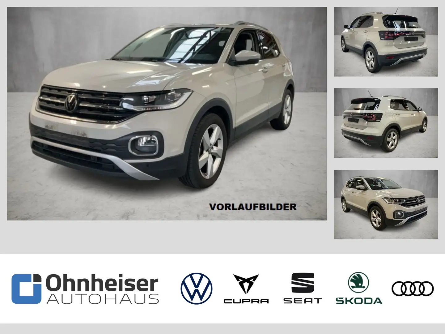 Volkswagen T-Cross 1.0 TSI DSG Style RFK*ACC*SHZ*Climatronic Grau - 1