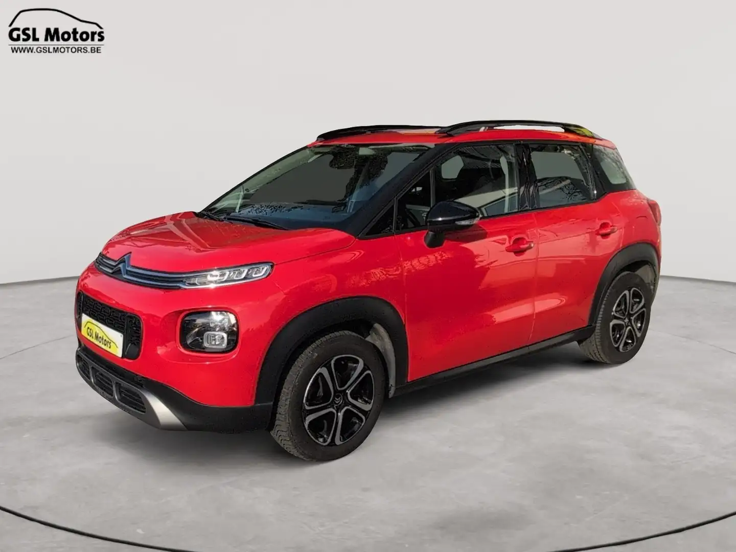 Citroen C3 Aircross 1200cc-110 04/18 -rouge- airco/ GPS/ cruise/ USB Rood - 1
